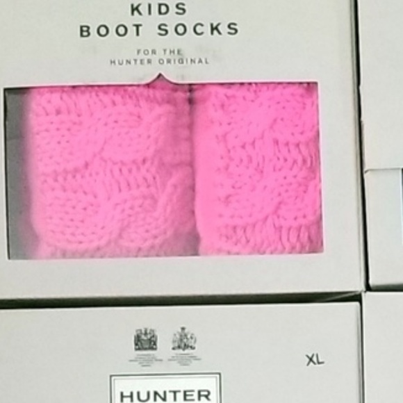 🍒NIB🍒 HUNTER CABLE KNIT SOCKS - Picture 3 of 4